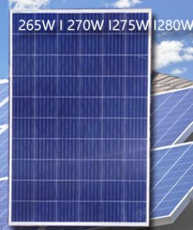 Poly solar panel 60 cells