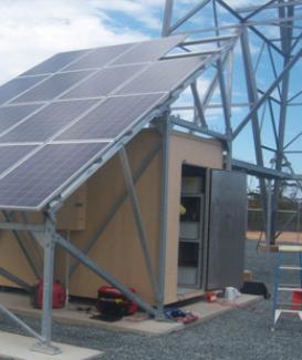 Hybrid-Grid Solar Power System